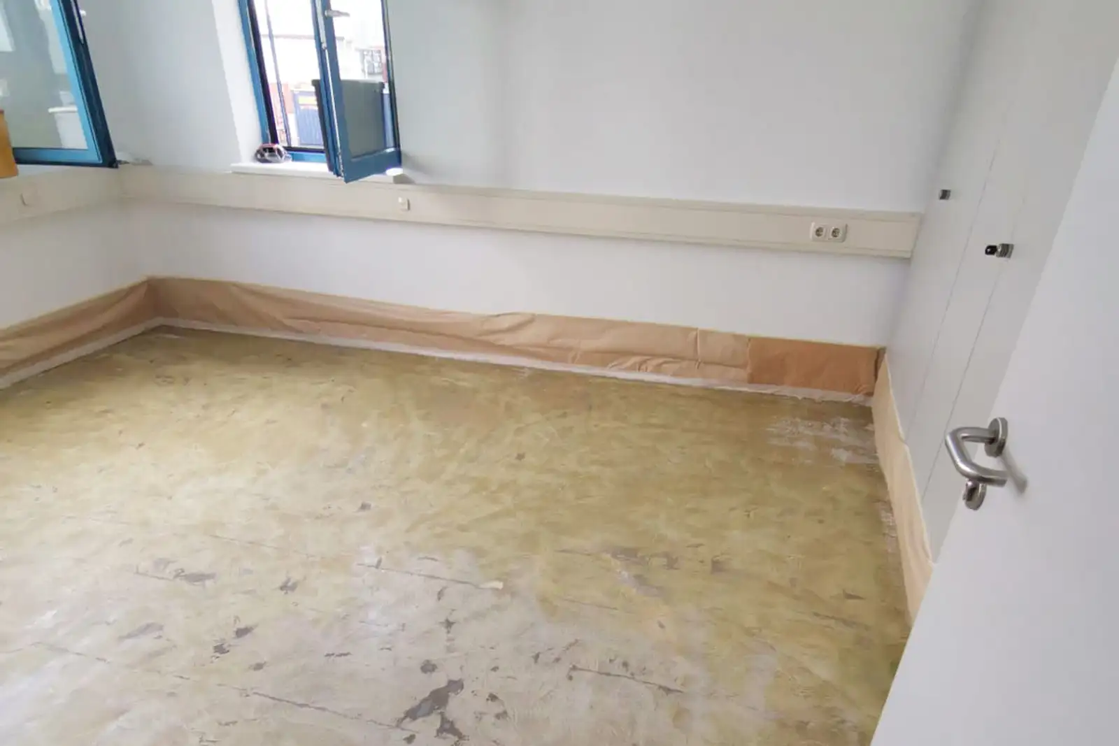 Ungleichmäßiger Rohboden