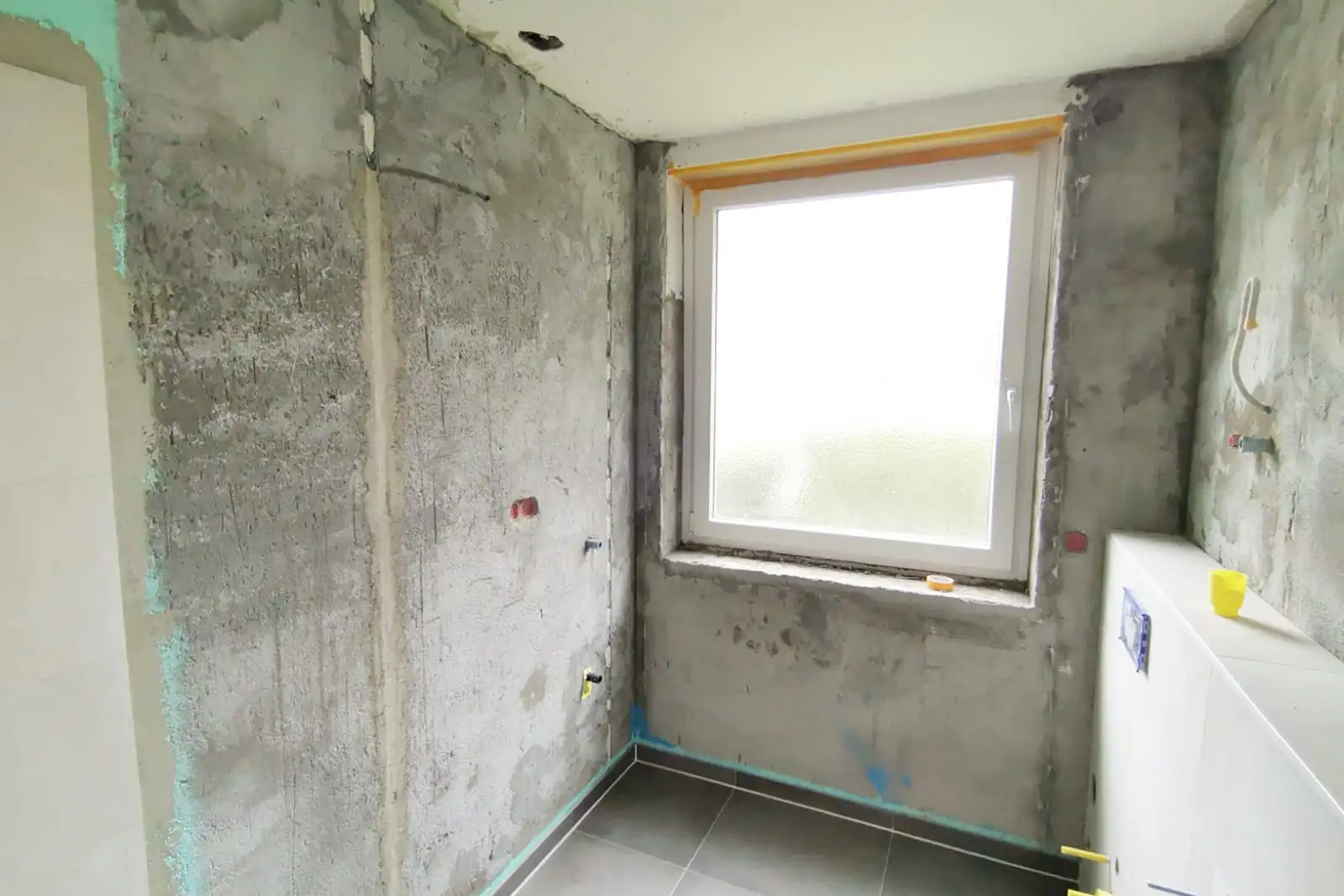 Rohbau mit Sichtbeton